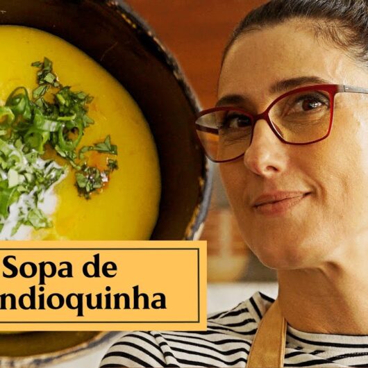 Sopa de Mandioquinha da Chef Paola Carosella