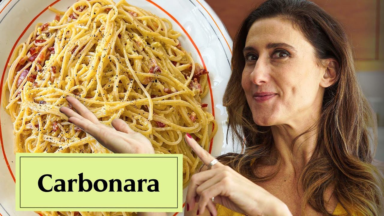 Macarrão à Carbonara da Chef Paola Carosella